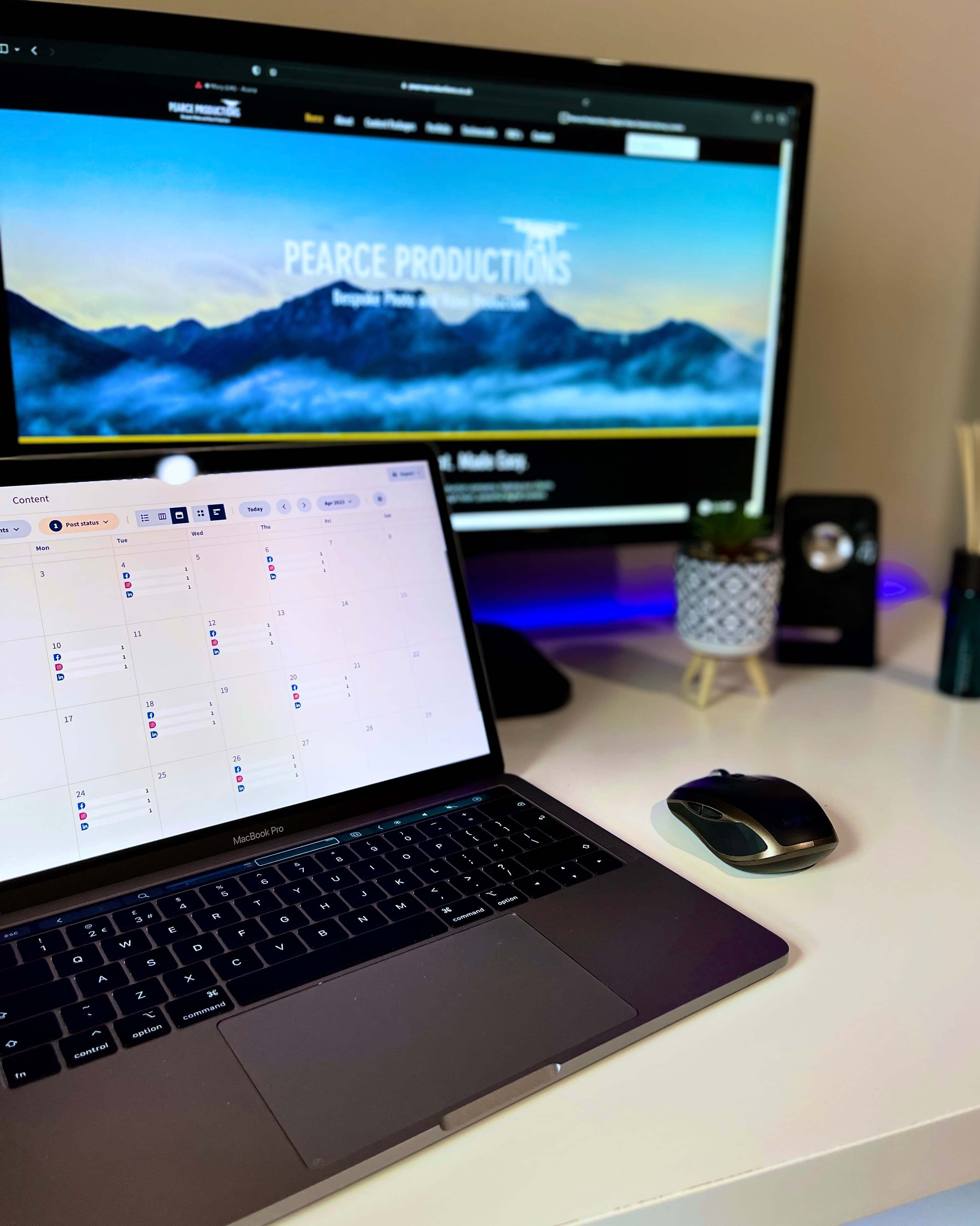 Social media content